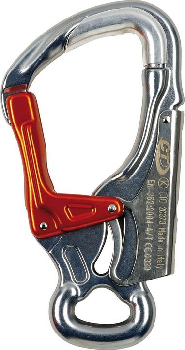 Climbing Technology K-advance Shell via ferrata carabiner