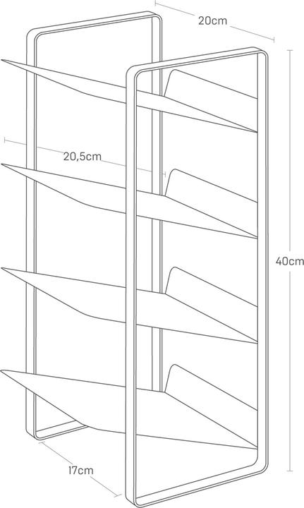 Actual product image Yamazaki TOWER bottle rack