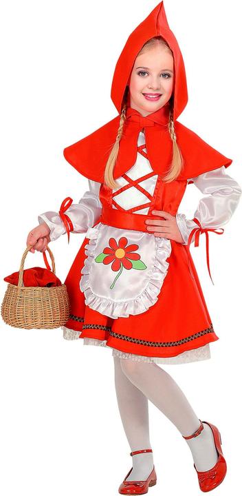 Produktbild Widmann ROTKÄPPCHEN (Kleid, Gürtel, Mäntelchen mit Kapuze), 104 cm / 2-3 Years (98)