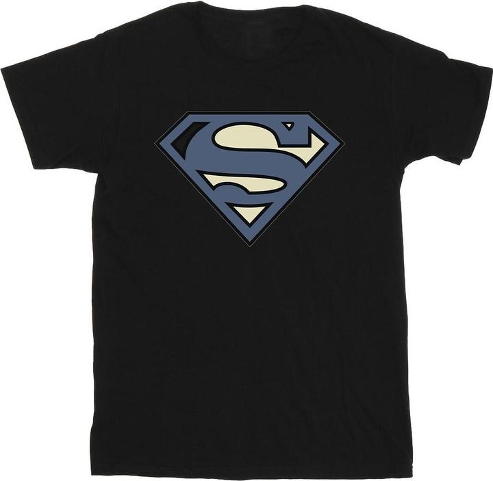 Superman Indigo Blue Logo TShirt (L)
