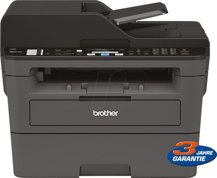 Image du produit Brother Mfc-L2710dw (Laser, Noir et blanc)