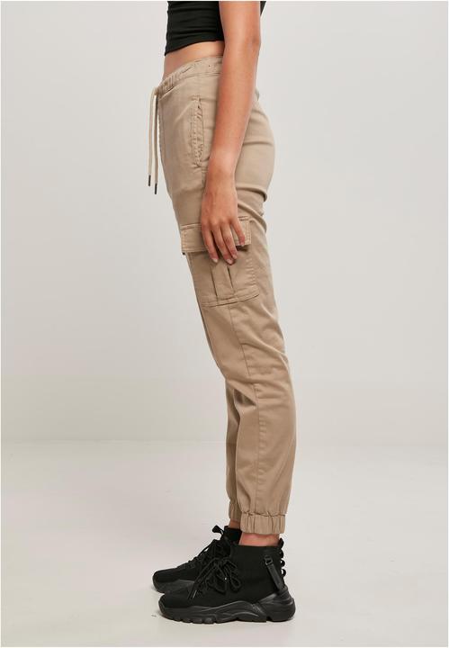 Actual product image Urban Classics Ladies High Waist Cargo Comfort Jogging Pants - 16932 (XXL)