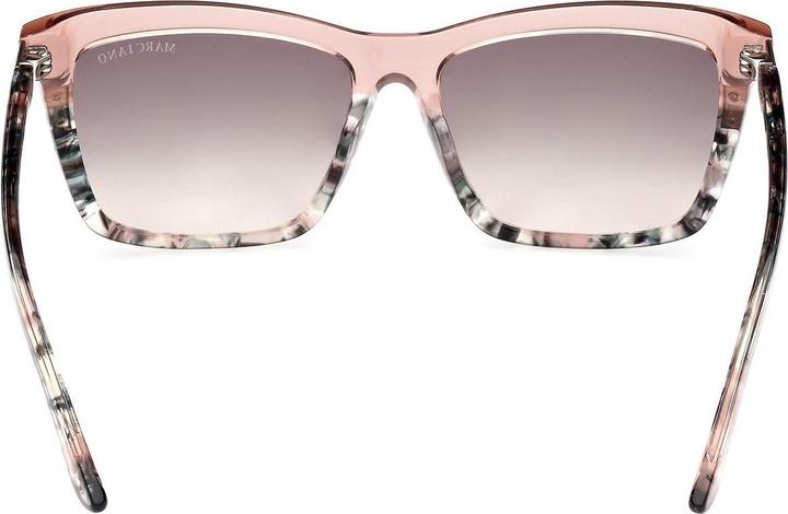 Actual product image Guess by Marciano Squared Acetate Havana Green Sunglasses