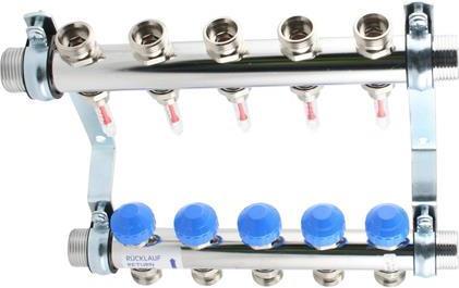 Produktbild Watts Manifold 5 kredse m/flowmeter