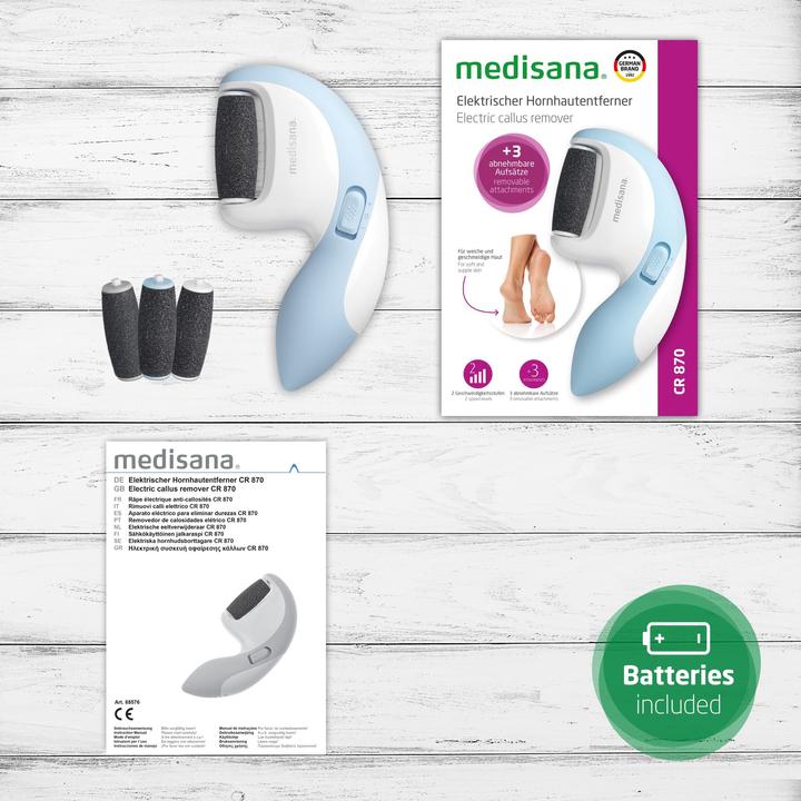 Actual product image Medisana Callus Remover CR 870