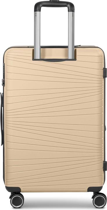 Immagine prodotto Franky Dallas 3.0 Carrello a 4 ruote M 65 cm con piega elastica (74 l, M (50 - 90l))