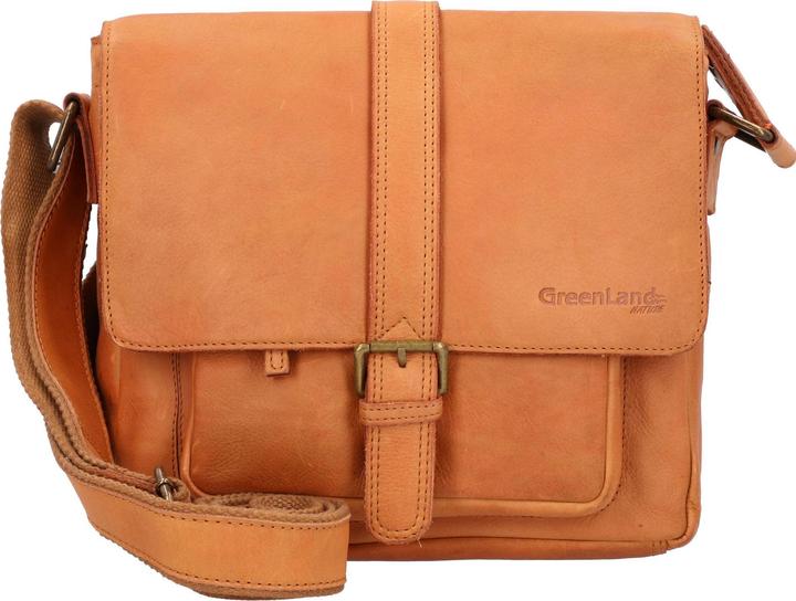 Greenland Nature Umhängetasche Leder 28 cm