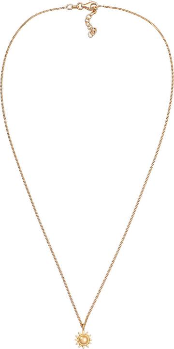 Immagine prodotto Elli Collana Sun Radiant Argento 925 Placcato oro (Argento 925, 42 cm)
