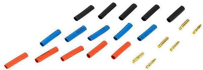 Produktbild Hobbywing 2mm Stecker inkl. Schrumpfschlauch