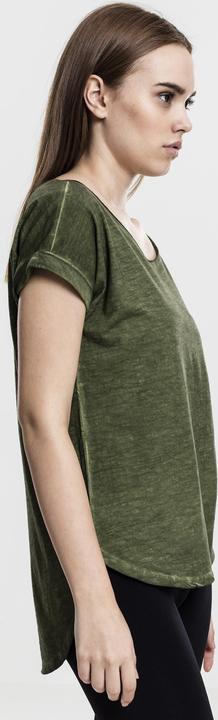 Image du produit Urban Classics Ladies Long Back Shaped Spray Dye Tee (XS)