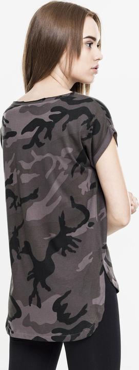 Image du produit Urban Classics Ladies Camo Back Shaped Tee (XL)