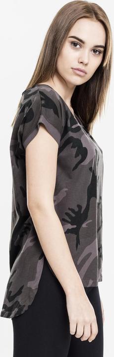 Image du produit Urban Classics Ladies Camo Back Shaped Tee (XL)