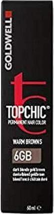 Actual product image Goldwell Topchic (6GB Dark Blonde Golden Brown)