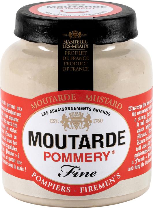 Pommery Moutarde con peperoncino - Pompieri - molto piccante (258 g)