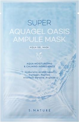 S.Nature Super Aquagel Oasis Ampule Mask nawilżająca maska w płachcie 30ml (30 ml)