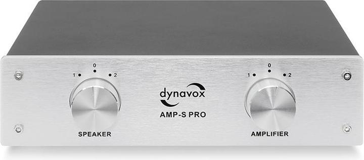 Actual product image Dynavox Amplifier boxesSwitch AMPS PRO silver