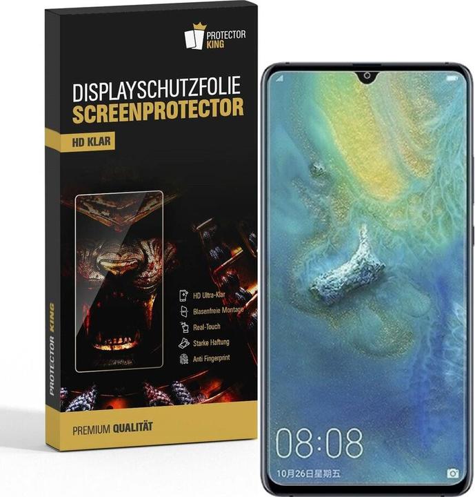 Produktbild Protectorking 2x Premium Displayschutzfolie 3D KLAR (2 Stück, Huawei Mate 20)