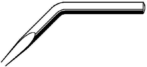 Actual product image Kurtz Ersa TIP / SINGLE 152JD (Soldering tip)