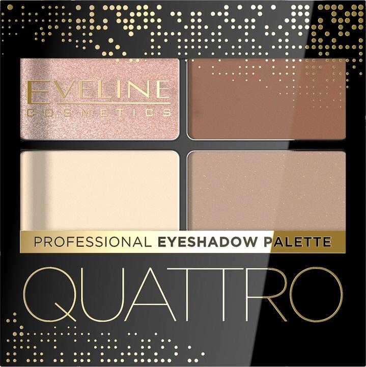 Eveline Quattro Eyeshadow paletka cieni do powiek 05 3,2g