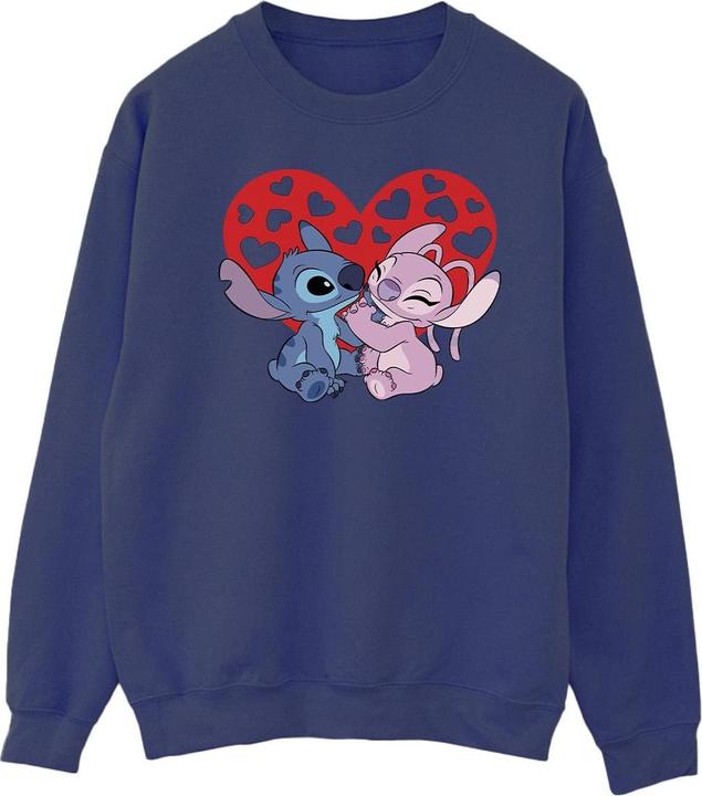 Disney Lilo & Stitch Hearts Sweatshirt (M)