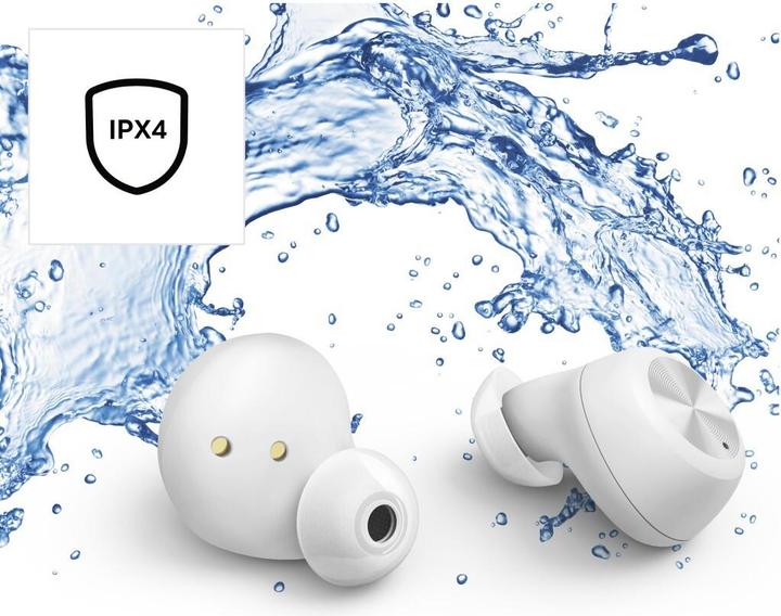 Produktbild Thomson WEAR7701W Bluetooth®-Kopfhörer, In-Ear, True Wireless, Mikrofon, Weiss (4 h, Kabellos)