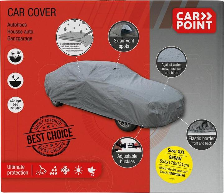 Image du produit Carpoint Autohoes Ultimate Protection XXL 533x178x131cm