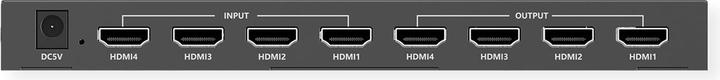 Actual product image Value HDMI 4x4 matrix switch, 4K60Hz