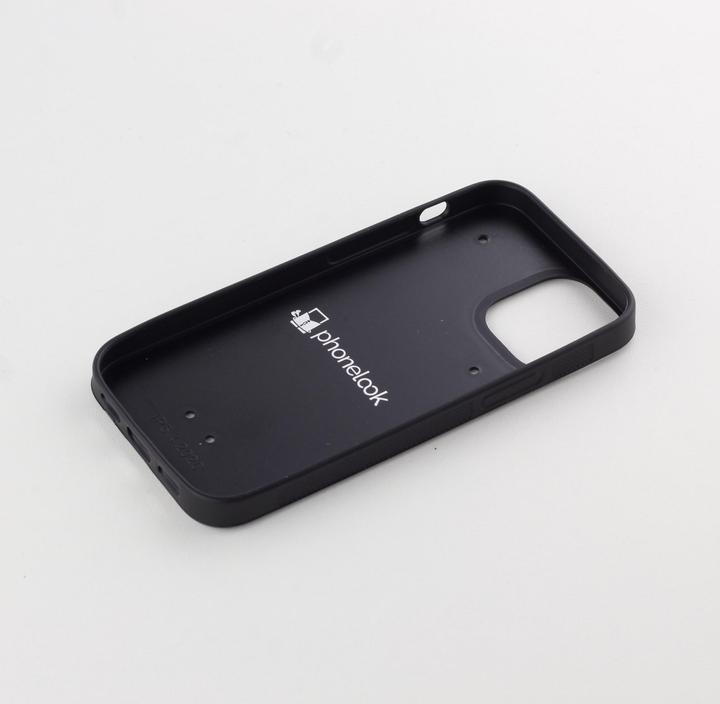 Image du produit PhoneLook Coque Silicone rigide noir Ananas Multi-colors (Apple iPhone 12 mini)
