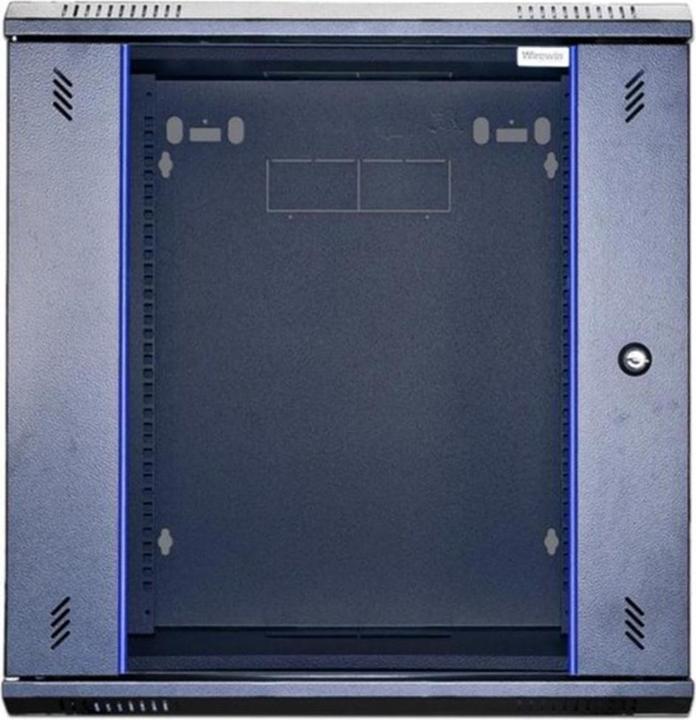 Produktbild Wirewin Wandschrank 600X600X12U Pro 2nd Gen 19 / 12HE / Schwarz (12 HE, 19 Zoll Rack)