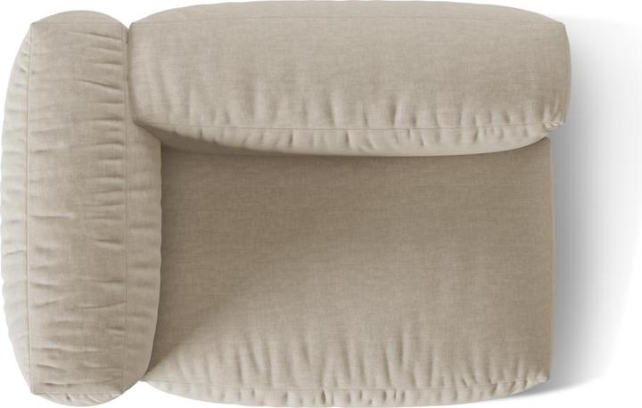 Actual product image Micadoni Modul Left, "Martina", 1 Seat, 121x106x75 Made in Europe (1-seater, Modular sofa)