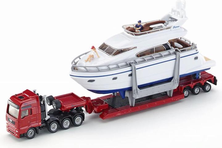 Produktbild Siku Schwertransport mit Yacht