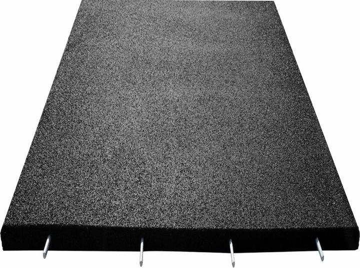 Produktbild Stockz Gummiboden "Outdoor Tiles Black" 100x100cm (3 cm)
