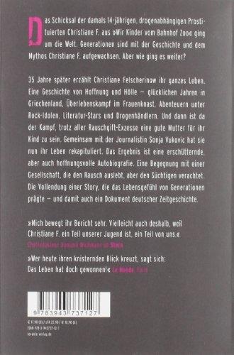 Actual product image Christiane F. Mein zweites Leben (German, Sonja Vukovic, Christiane V. Felscherinow, 2013)