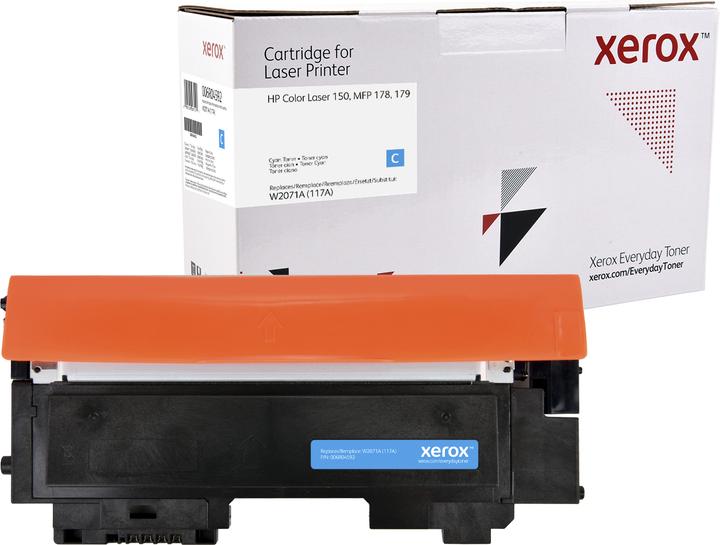Image du produit Xerox Everyday Toner Cyan compatible avec HP 117A (W2071A), Capacité standard, 700 pages, Cyan, 1 pièce(s) (C)