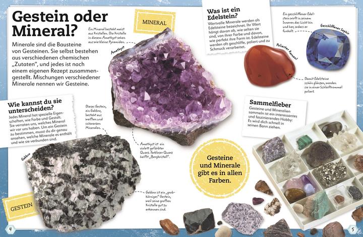 Produktbild Steine und Mineralien (Deutsch, Devin Dennie, 2018)