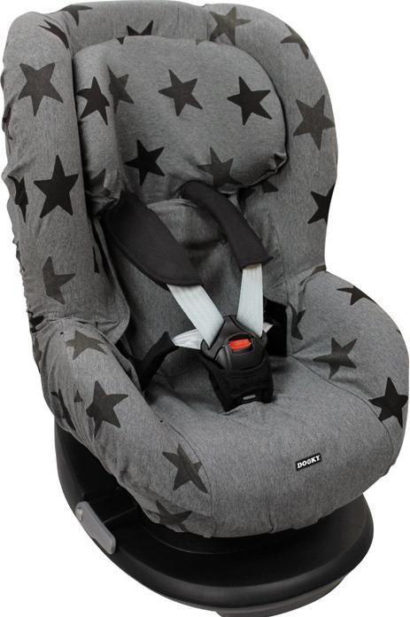 Produktbild Dooky Kindersitzbezug Gruppe 1 Grey Stars