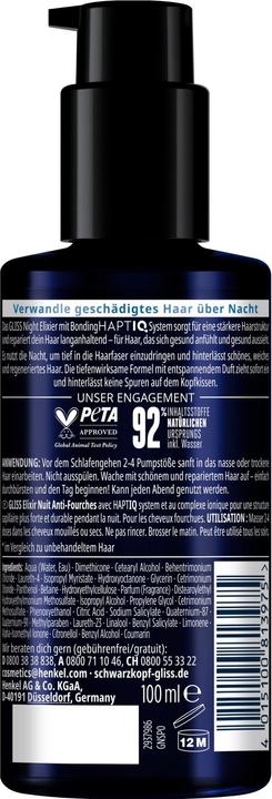 Produktbild Gliss Night Elixir Anti-Spliss Wunder 100 ml (100 ml)