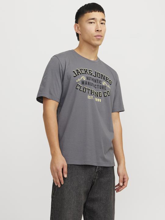 Actual product image Jack & Jones Jjelogo Tee Ss O-Neck 2 Col Ss25 Sn (S)