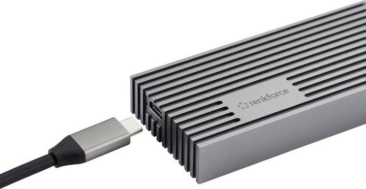 Image du produit Renkforce RF-5596326 Boîtier pour disque dur M.2 M.2 2280 USB 4 (M.2 2280)