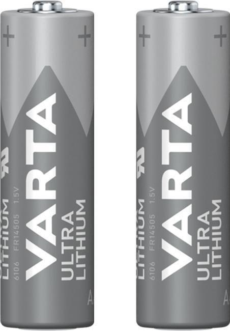 Actual product image Varta Ultra Lithium (2 pcs., AA, 3000 mAh)