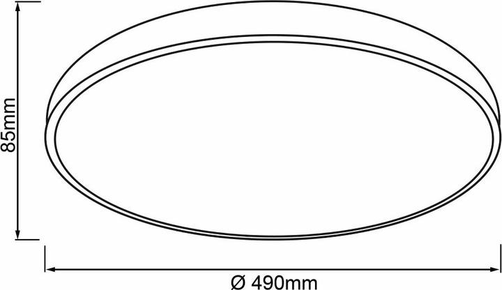 Actual product image Brilliant Slimline (4800 lm)
