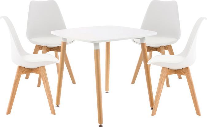 Produktbild Swisshandel24 Essgruppe Liborg, weiss