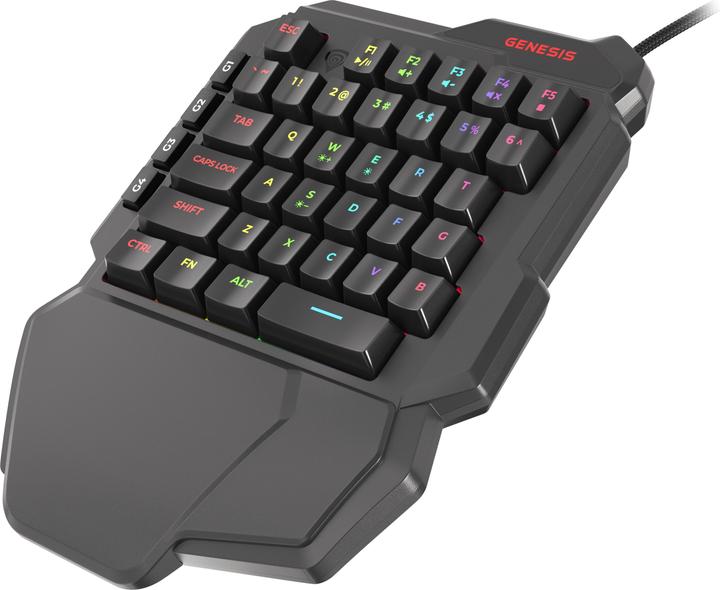 Actual product image Genesis Thor 100 RGB Keyboard USB QWERTY English (US, Cable)