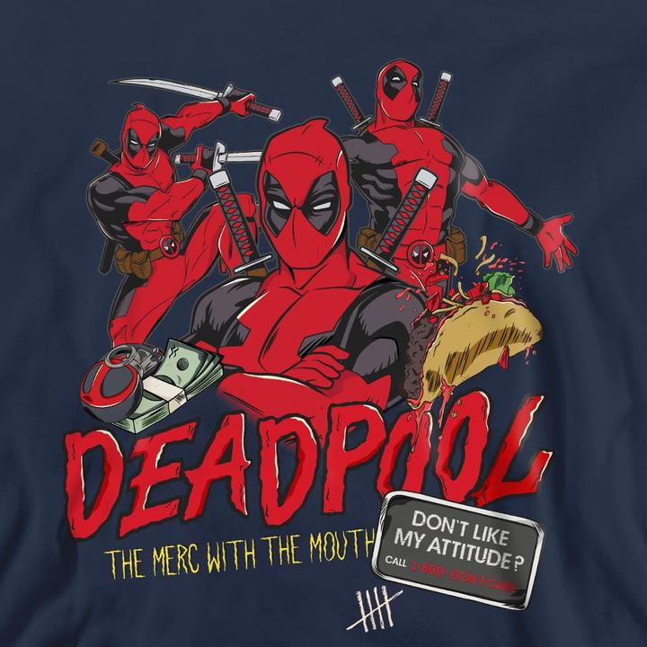 Immagine prodotto Deadpool Attitude Felpa Adulto Unisex (XXL)