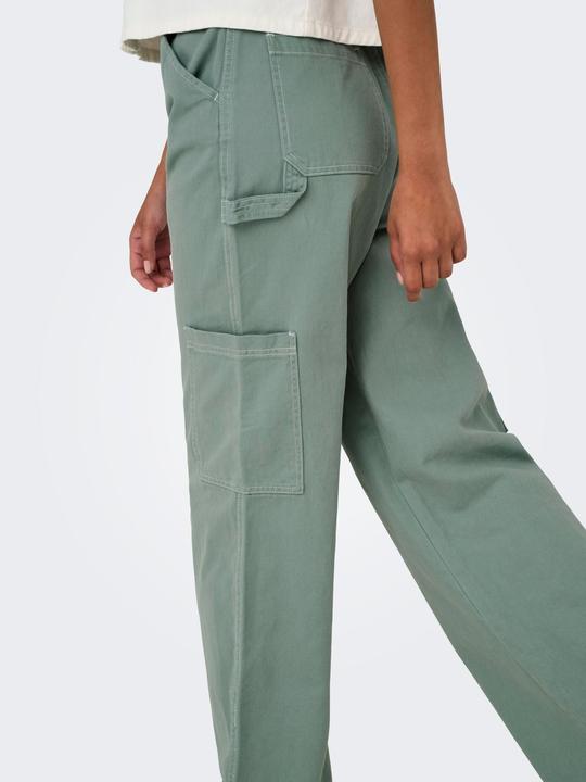 Produktbild JdY Weiter Beinschnitt Hohe Taille Hose Cargo-Hose (M)