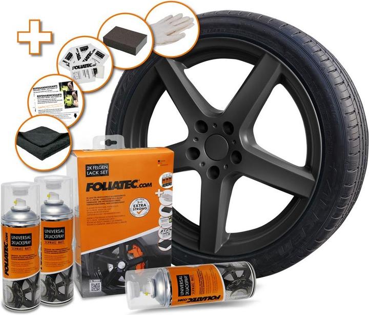 Image du produit Foliatec Kit de peinture pour jantes 2K