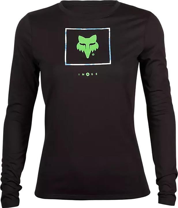Fox Tee 23 W Atlas Ls Tech Blk S (S)
