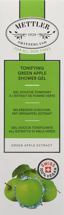 Actual product image Mettler1929 invigorating shower gel with green apple extract (200 ml)
