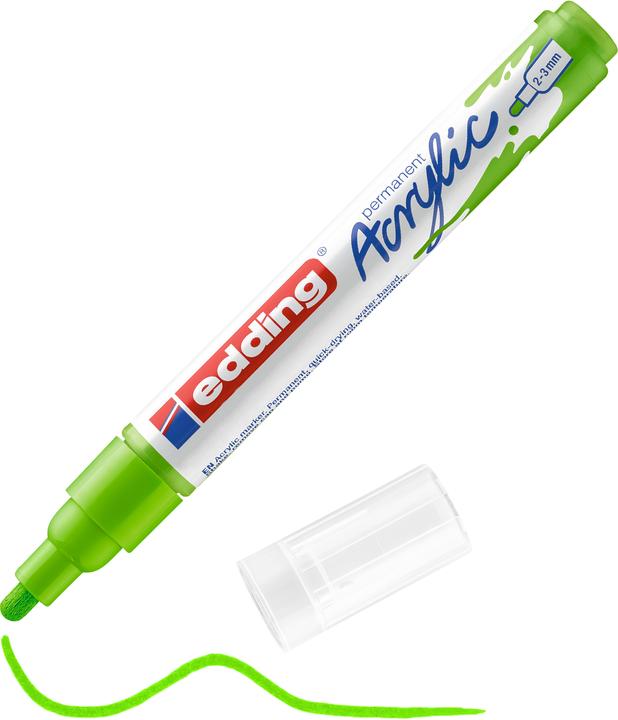 Actual product image Edding Acrylic marker (Yellow green, 3 mm, 1 x)