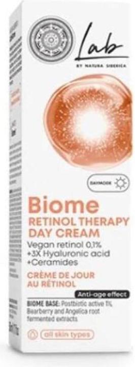 Actual product image Natura Siberica Lab Biome Retinol Therapy Day Face Cream 50ml (50 ml, Day cream)